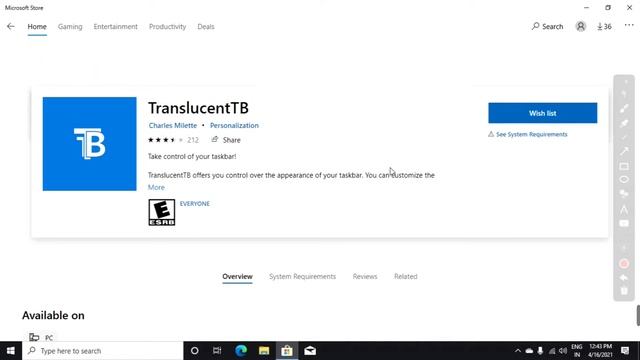 How to Make transparent taskbar in pc Windows 10 смотреть онлайн