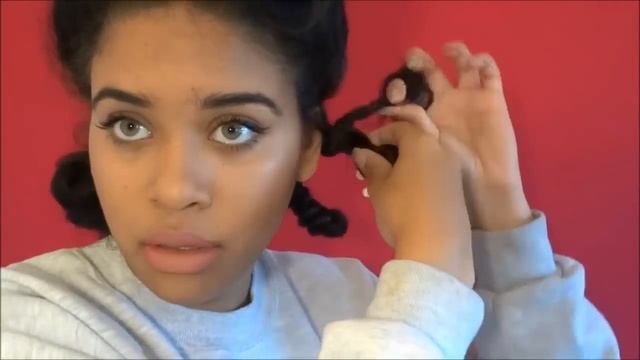 Perfect Bantu Knot Out on Curly Hair ❤ смотреть онлайн