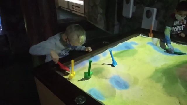 музей воды. интерактивный песок смотреть онлайн