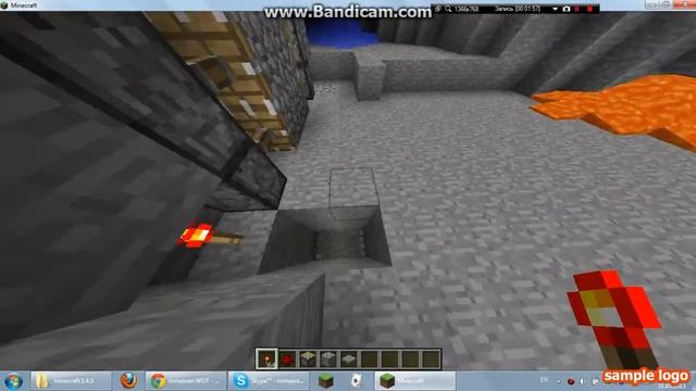 Механическая дверь в Minecraft смотреть онлайн