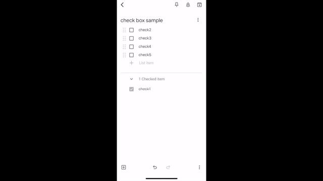 Google Keep - Repeatable CheckBox (iPhone APP) смотреть онлайн