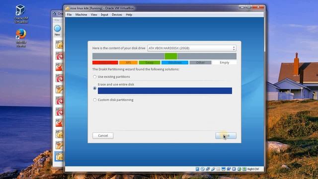 How to install Rosa R9 x64 via VirtualBox on Windows 7 byVS смотреть онлайн