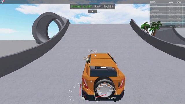 Дробилка машин 🔥🚗🔥 АВТО ГОНКИ на скоростях! Ралли продолжаются Roblox Car Crusher 2 смотреть онлайн