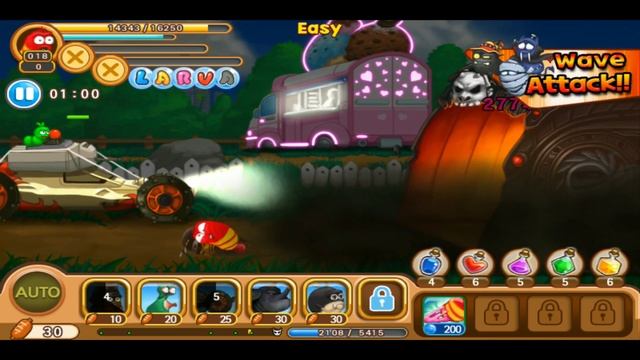 Larva Heroes: Lavengers 2020|4 World|Part1-3 Red|Android Gameplay HD смотреть онлайн