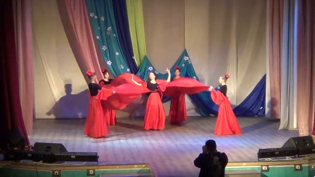 Испанский танец исп.гр."Серпантин" Атамановский СДК 21.04.2018 смотреть онлайн