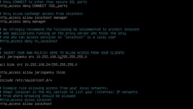Praktikum debian web proxy instalasi dan konfigurasi squid смотреть онлайн