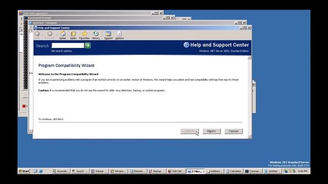 Windows .NET Server 2003 Build 3714 смотреть онлайн