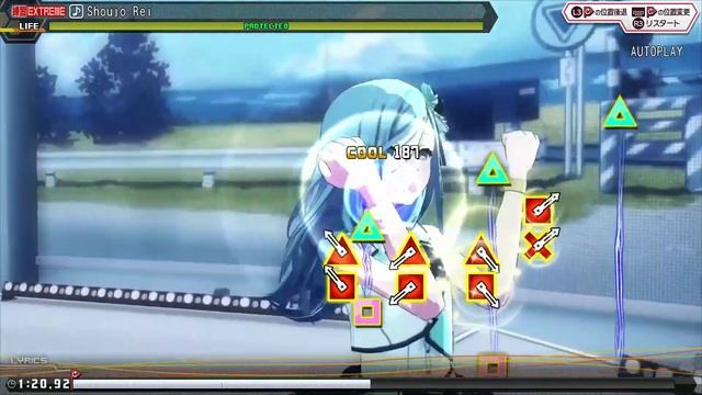 Shoujo Rei(short ver.) project diva смотреть онлайн
