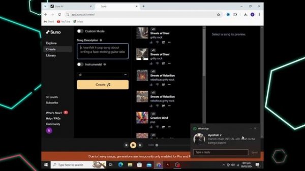 Generate Free Ai Songs | Free Ai Song Generator