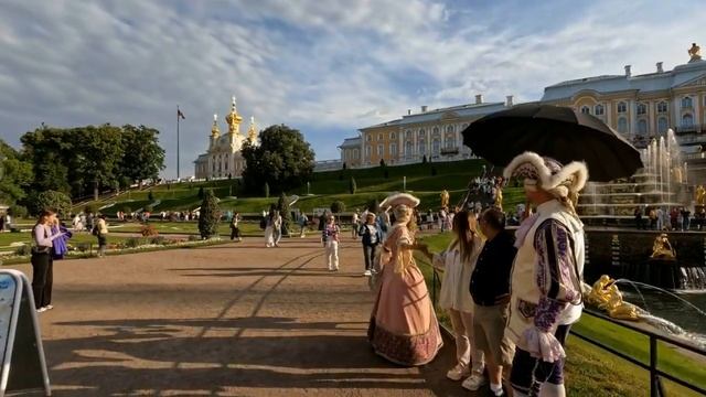 Дворцово парковый ансамбль «Петергоф». Нижний парк. Часть 2 смотреть онлайн