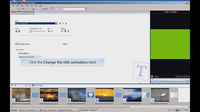 Windows Movie Maker - OILDC tutorials смотреть онлайн