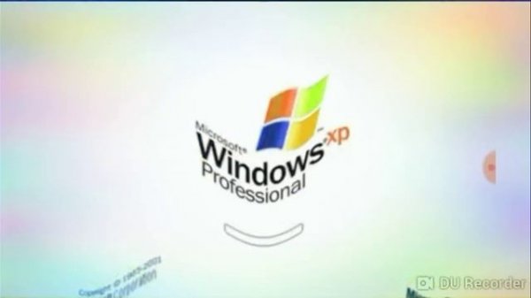 Microsoft Windows XP professional effects in screen Eco major