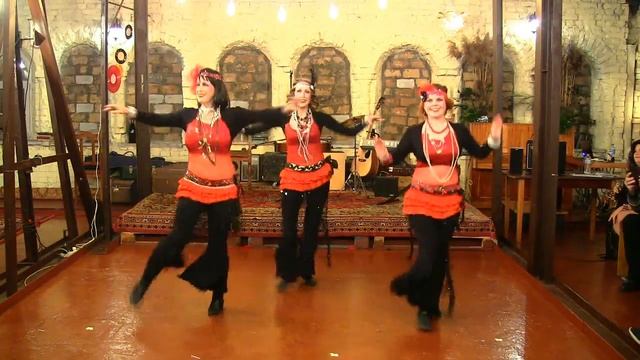 Танцевальный коллектив Данара at Cabaret Noir Tribal Party смотреть онлайн