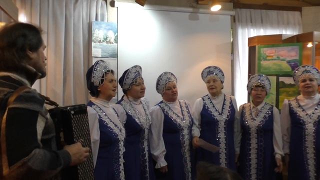 Выступление хора Дома культуры п.Новозавидовский в музее С.Дрожжина смотреть онлайн