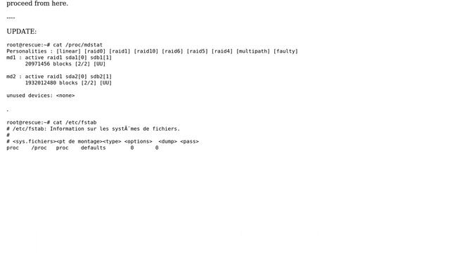 Mounting disk(s) from RAID 1 array for data recovery смотреть онлайн