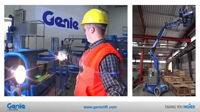 Genie® электрический стреловой подъемник серии Z смотреть онлайн
