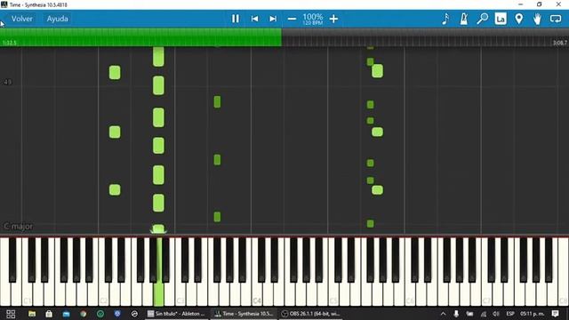 Time - Hans Zimmer & Alan Walker Piano Tutorial смотреть онлайн