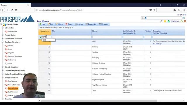 Prosper Interface Data Window Filtering смотреть онлайн