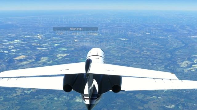 Extreme Close Call In MSFS2020 - Near Collision! смотреть онлайн
