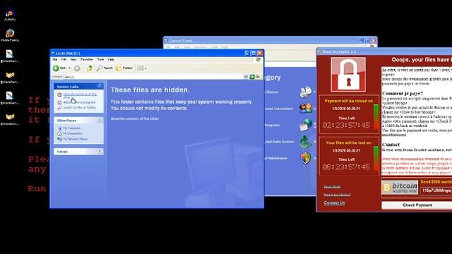 Je detruit windows xp avec wannacry смотреть онлайн