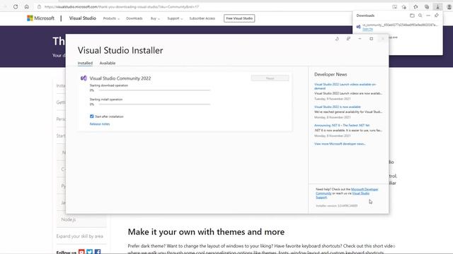 Free Download and Install Visual Studio 2022 смотреть онлайн