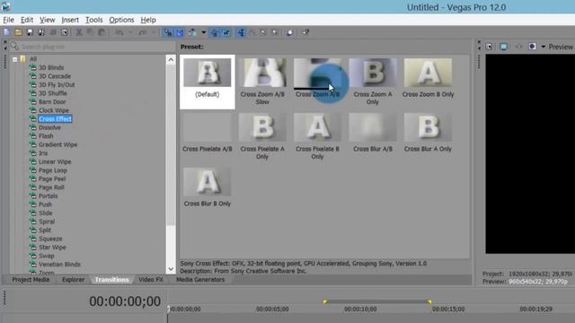 Sony Vegas PRO Обзор , рабочее меню. Tutorial Часть 1 смотреть онлайн