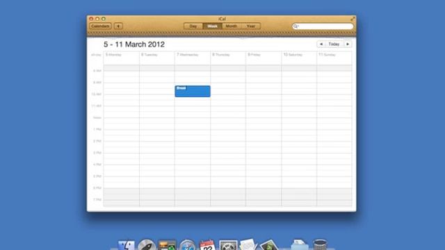 Mac OS X - The Four Views in iCal смотреть онлайн