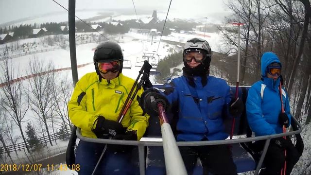 Sviyaga Hills Friday 2018-12-07 11:42 ski lift смотреть онлайн