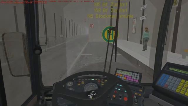 OMSI 2. Map Winsenburg, Route 158, MAN NG272