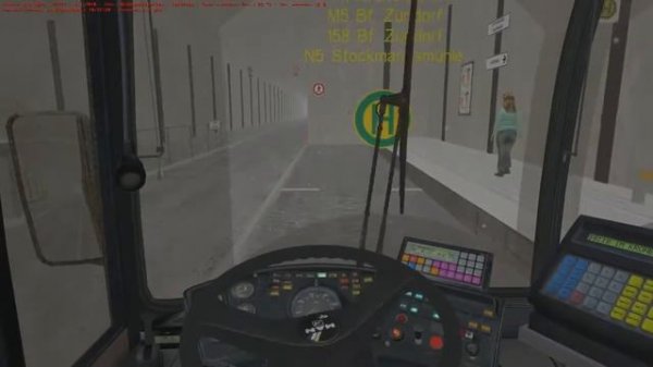 OMSI 2. Map Winsenburg, Route 158, MAN NG272