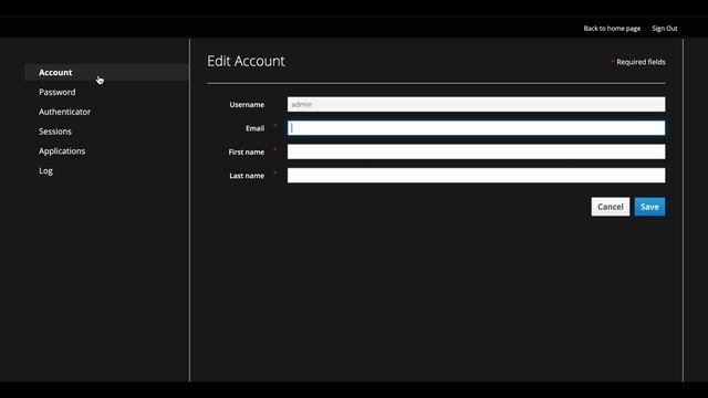 Меню управления пользователями | TheWall Firewall