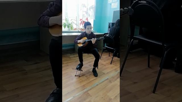 Шелковой Максим В. Моцарт Аллегретто из оперы"Похищение из Сераля" преп. Ананикова М Г, Попова Е С. смотреть онлайн