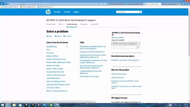 Resolving Blue Screen Errors in Windows 7 and Windows 8 | HP Computers | HP смотреть онлайн