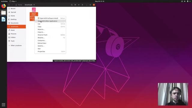 How to install Opera Browser on Ubuntu 19.04 смотреть онлайн