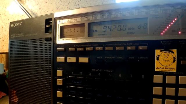 22 07 2015 Voice Of Greece In Greek To WeEu, WeEu 1410 On 9420, 9935 Avlis