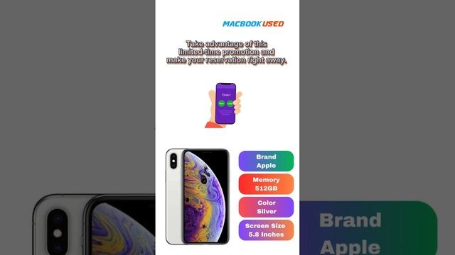 Apple iPhone XS MAX, 512GB, 4G LTE Silver Renewed iPhone at lowest price with warranty. смотреть онлайн