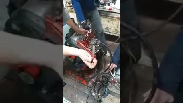 Запуск двигателя 4D56 смотреть онлайн
