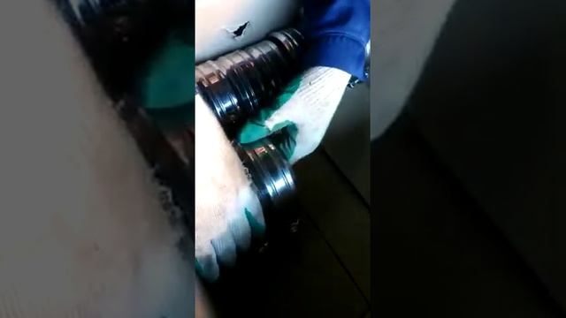 Укладка хомута САПСАН ду 100