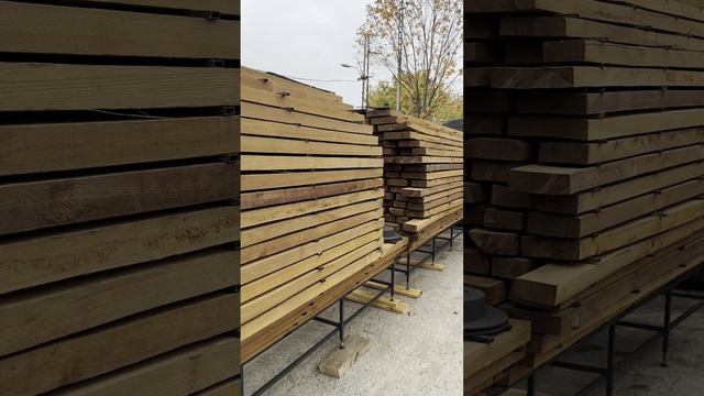 Термообработка доски ясеня в термокамере КИТ6 смотреть онлайн