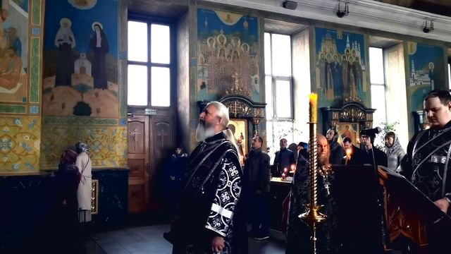 Прокимен "Разделиша ризы моя себе..." Пассия в Свято-Троицком кафедральном соборе 31.03.24 смотреть онлайн