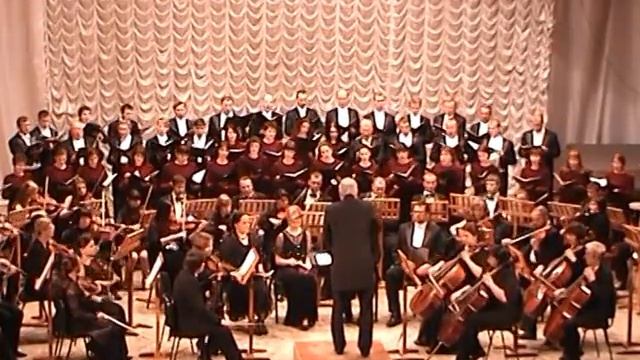 W. A. Mozart "Requiem" Academic Choir of the National radio of Ukraine named after P. Maiboroda. смотреть онлайн