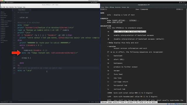 Linux Script Shell - 20 -Boucle while смотреть онлайн