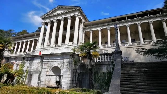 Санаторий им. Орджоникидзе в Сочи (клуб-столовая)