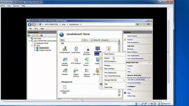 How to Install & Configure IIS 7.0 - Internet Information Services in Windows Server 2008 R2 смотреть онлайн