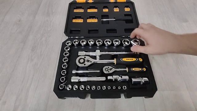 Обзор на Набор инструмента для автомобиля DEKO DKMT72 (065-0734)