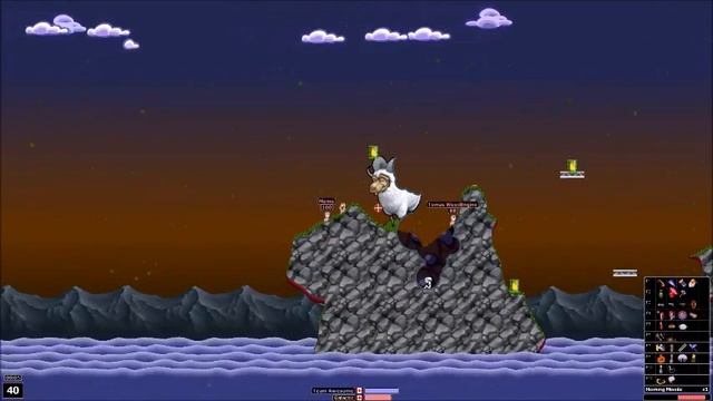 Worms Armageddon With Miles The Man pt1 смотреть онлайн
