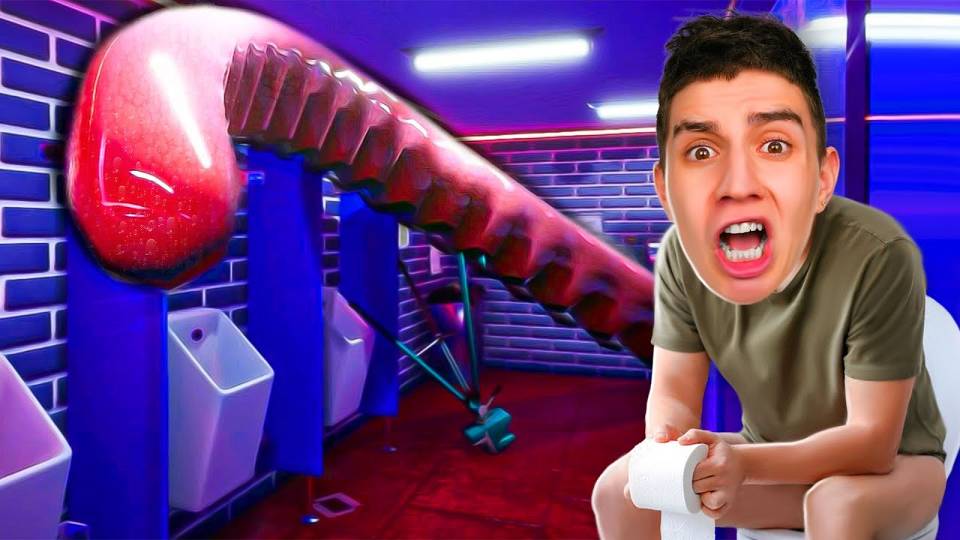 УБЕГИ ОТ ТУАЛЕТНОГО МОНСТРА! СТРАШНЫЙ ХОРРОР, ПОПРОБУЙ ДОСМОТРИ! ТЕНТАКЛЬ НАПАЛ НА МЕНЯ ! смотреть онлайн