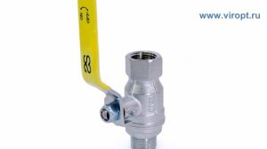 КРАН ГАЗОВЫЙ SAS 1200-GAS 1/2 ДЮЙМА F-M