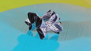 Маленькие бантики "Канзаши". Бантики из лент. Мария Калугина.