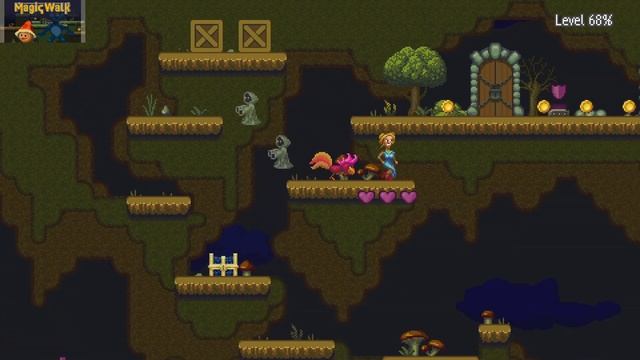 Magic Walk (PS4) All Coins, No Death, No Kill смотреть онлайн